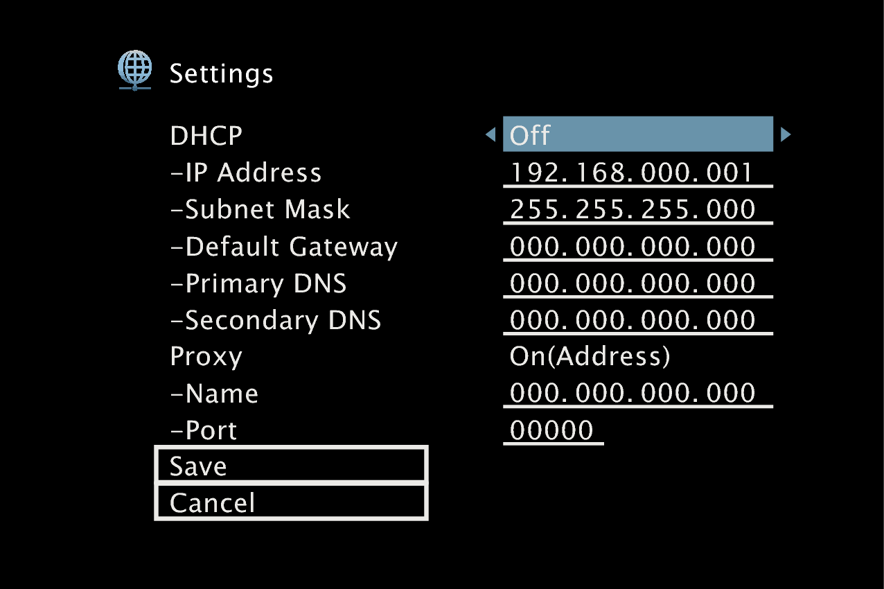 GUI NetworkSetup Low